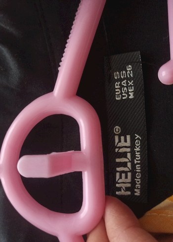 Nakışlı Siyah Uzun Pamuklu Elbise - Görsel 5