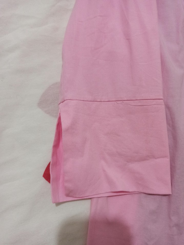 Pembe Uzun Kollu Kadın Gömlek - Görsel 4