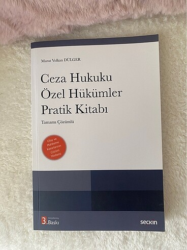 Ceza Hukuku Özel Hükümler Pratik Kitabı Murat Volkan Dülger
