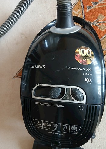Siemens Siyah 2500W Dynapower XXL Elektrikli Süpürge