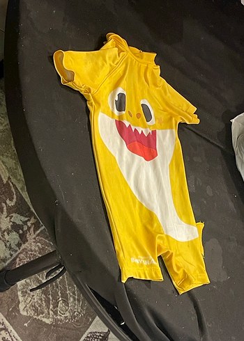 sarı baby shark temalı mayo - Görsel 2