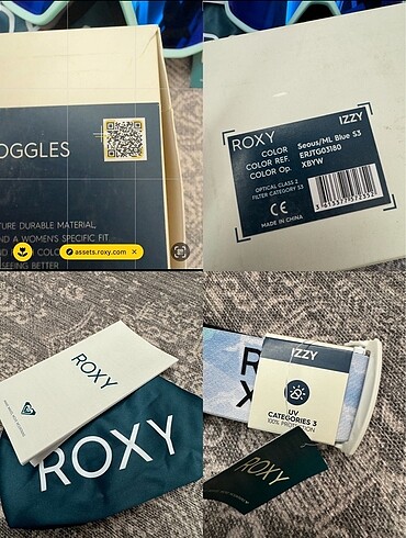 Roxy Roxy Izzy kayak snowboard goggles