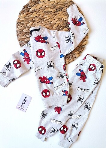 Spiderman Erkek Çocuk eşofman Alt üst takım