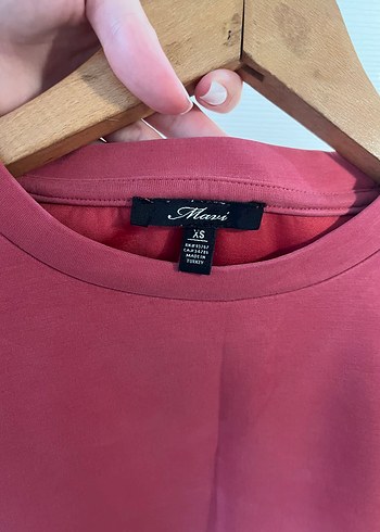 xs Beden Kadın Pembe Oversize Sweatshirt