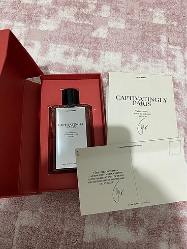 Zara captıvatıngly paris parfüm
