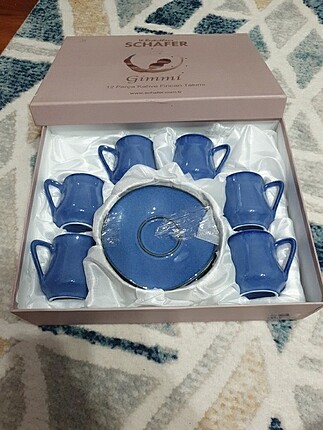 Schafer Schafer 12 parça kahve fincanı 