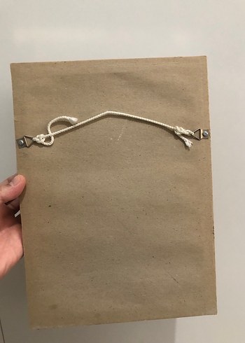American Vintage Altın Renkli Klasik Hat Tablo