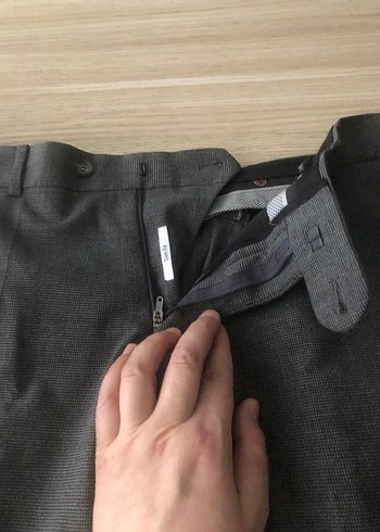 Kiğılı kumaş pantolon 50 beden - Görsel 4