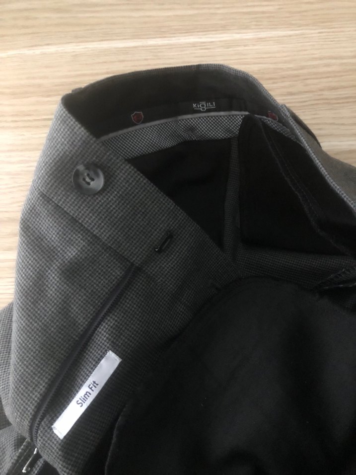 Kiğılı kumaş pantolon 50 beden - Görsel 5