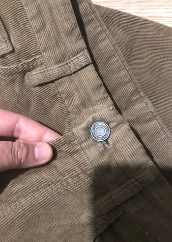 Massimo dutti kadife pantolon - Görsel 5