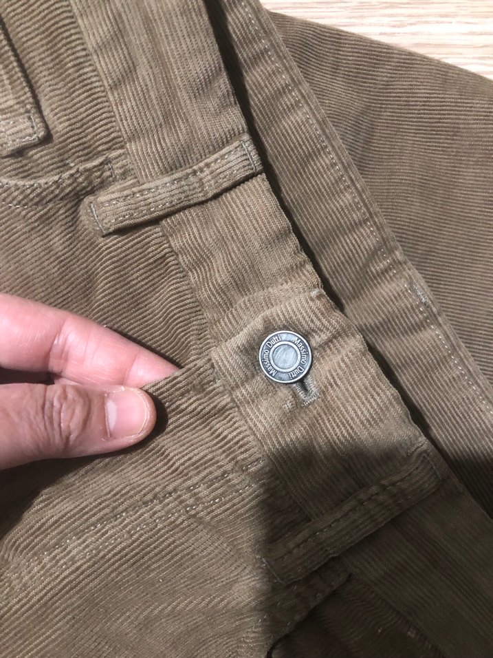 Massimo dutti kadife pantolon - Görsel 5