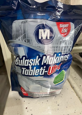 Bulaşık Makinesi Tableti Ultra Mavi