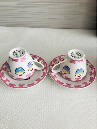 2 li cupcake kahve fincanı