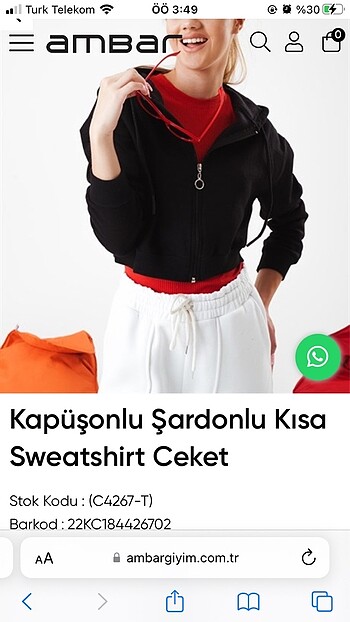 kısa hırka