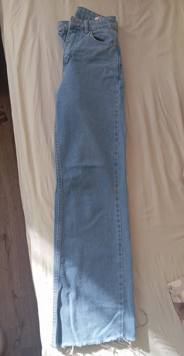 Mavi Midi Boy Denim Kadın Jean - Görsel 2