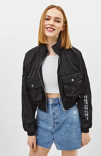 Bershka Bomber Ceket
