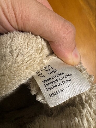 26 Beden camel Renk H&M Bot