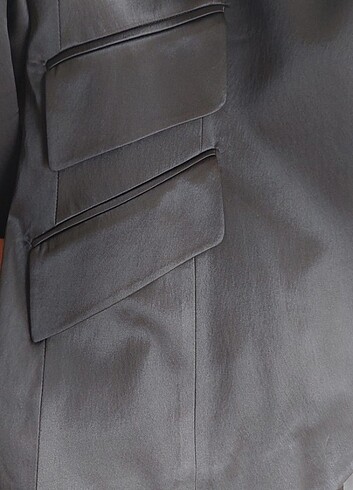 Saten abiye ceket - Görsel 2