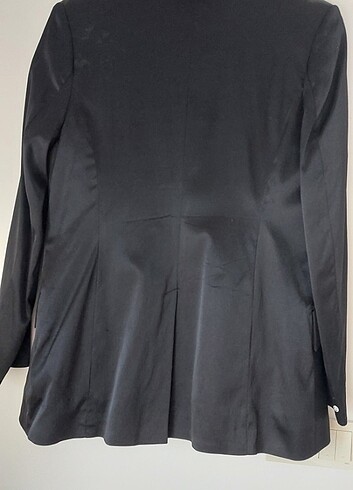 Saten abiye ceket - Görsel 4