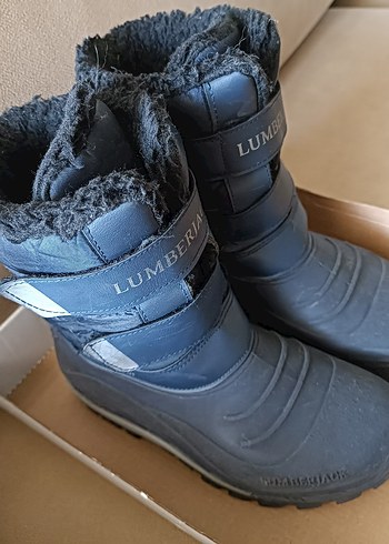 Lumberjack Lumberjack Siyah Erkek Çocuk Botları kar botudur