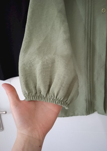 Fırfırlı Keten Kadın Tunik - Salaş Kesim - Görsel 5