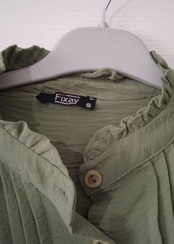 Fırfırlı Keten Kadın Tunik - Salaş Kesim - Görsel 4