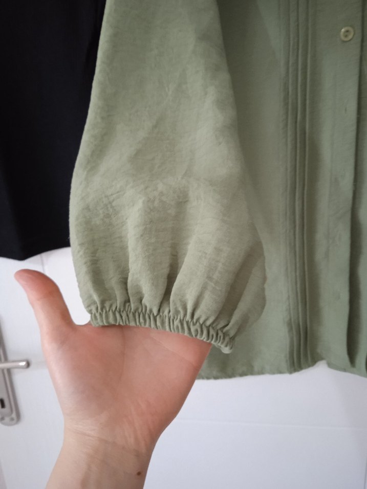 Fırfırlı Keten Kadın Tunik - Salaş Kesim - Görsel 5