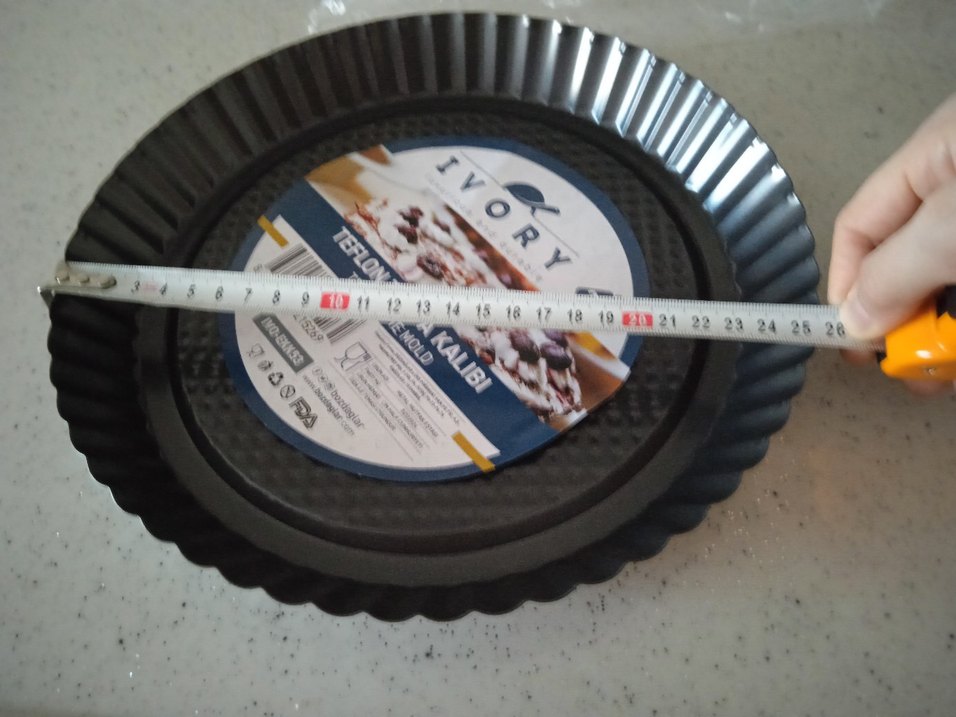 26 cm Siyah Teflon Turta Kalıbı - Görsel 4