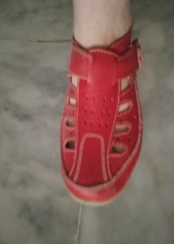 Fransadan deri şık babet - Görsel 2