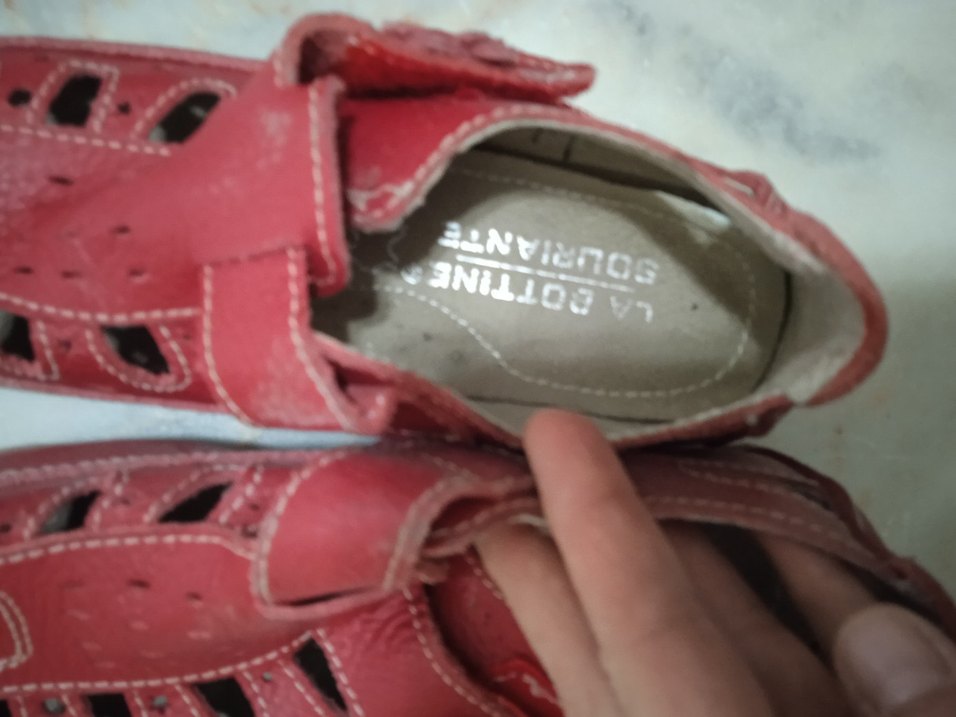 Fransadan deri şık babet - Görsel 4