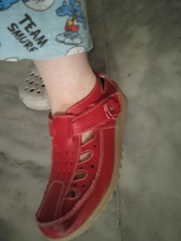 Fransadan deri şık babet - Görsel 5