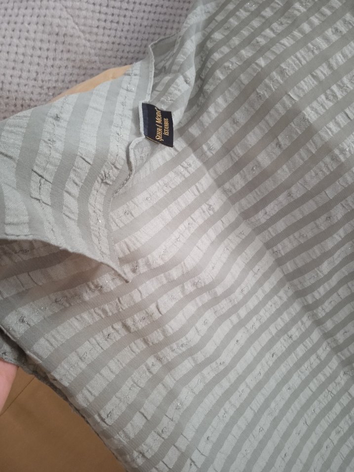 Sıfır pamuk eşarp - Görsel 2