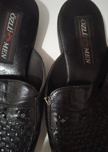 Siyah Erkek Ev Terliği - Görsel 2