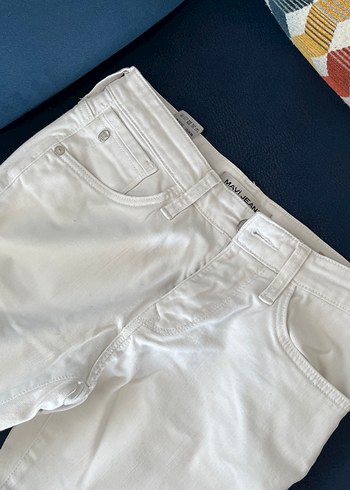 Mavi Jeans Beyaz Erkek Kot Pantolon - Görsel 4