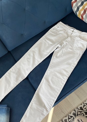 Mavi Jeans Beyaz Erkek Kot Pantolon - Görsel 5