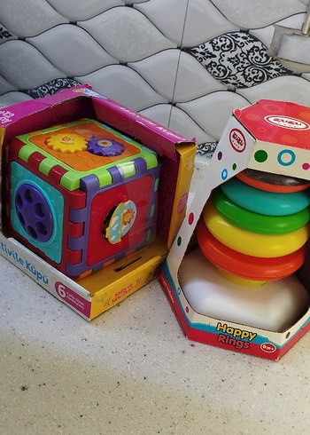 Renkli Aktivite Küpü ve Happy Rings Oyuncakları - Görsel 5