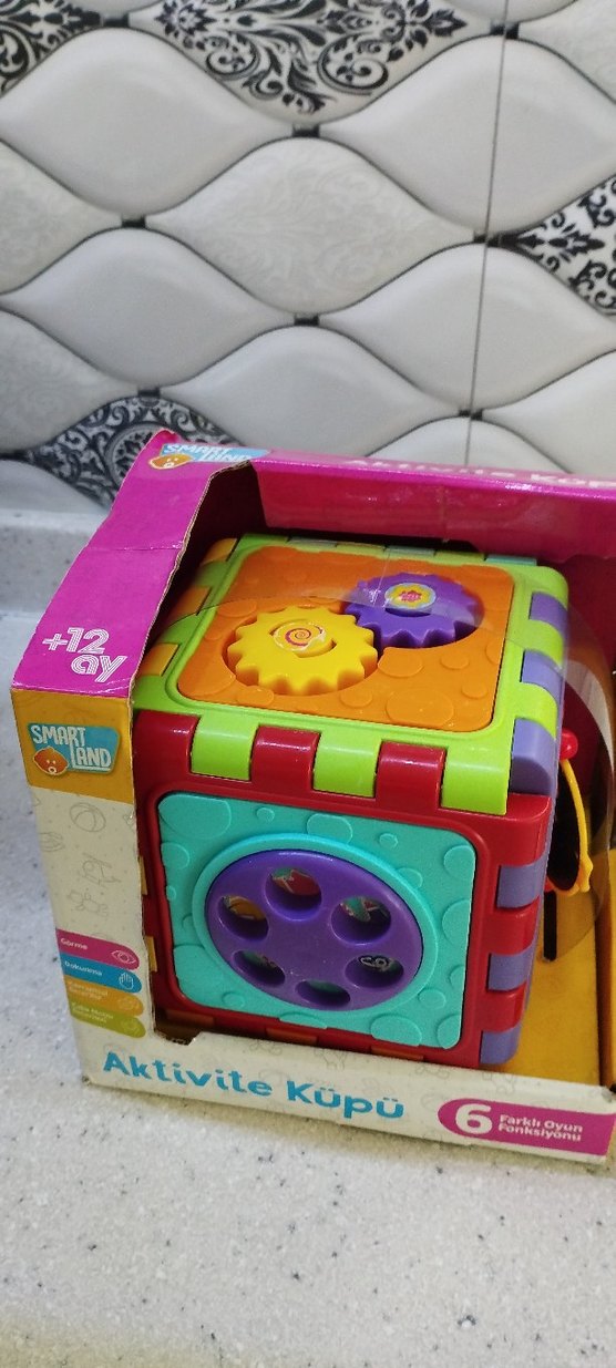 Renkli Aktivite Küpü ve Happy Rings Oyuncakları - Görsel 2