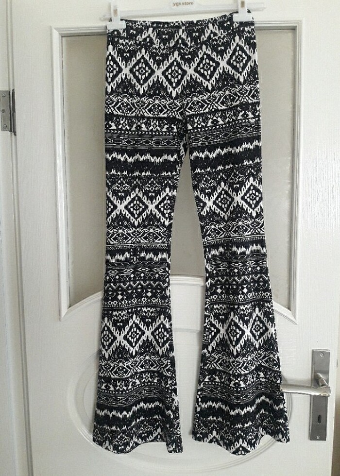 ispanyol paça pantalon - Görsel 2