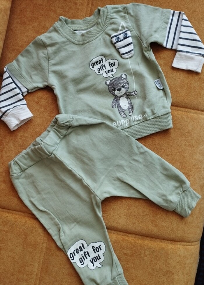 erkek bebek takım - Görsel 4