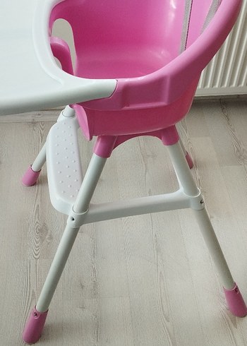 Pembe Pastel Bebek Mama Sandalyesi - Görsel 3