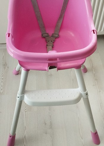 Pembe Pastel Bebek Mama Sandalyesi - Görsel 6