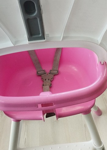 Pembe Pastel Bebek Mama Sandalyesi - Görsel 5