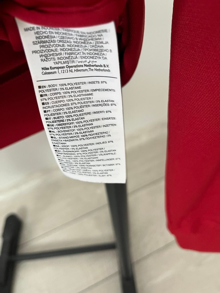 Kırmızı Galatasaray Nike Fermuarlı Sweatshirt - Görsel 4