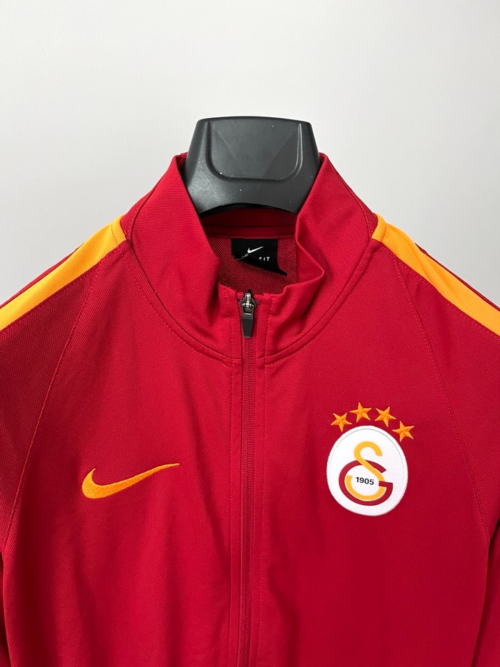 Kırmızı Galatasaray Nike Fermuarlı Sweatshirt - Görsel 2