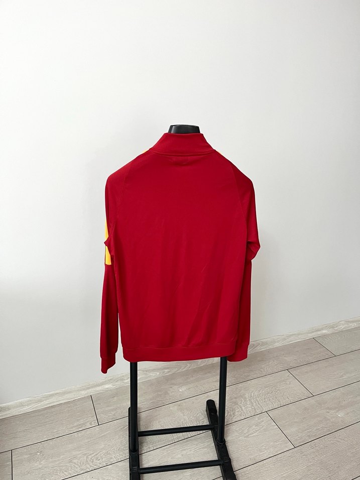 Kırmızı Galatasaray Nike Fermuarlı Sweatshirt - Görsel 5