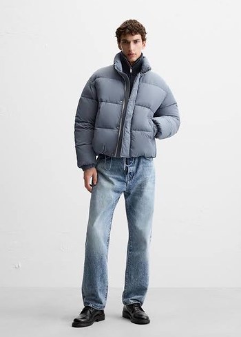 Zara sıfır etiketli orijinal şişme mont - Görsel 4