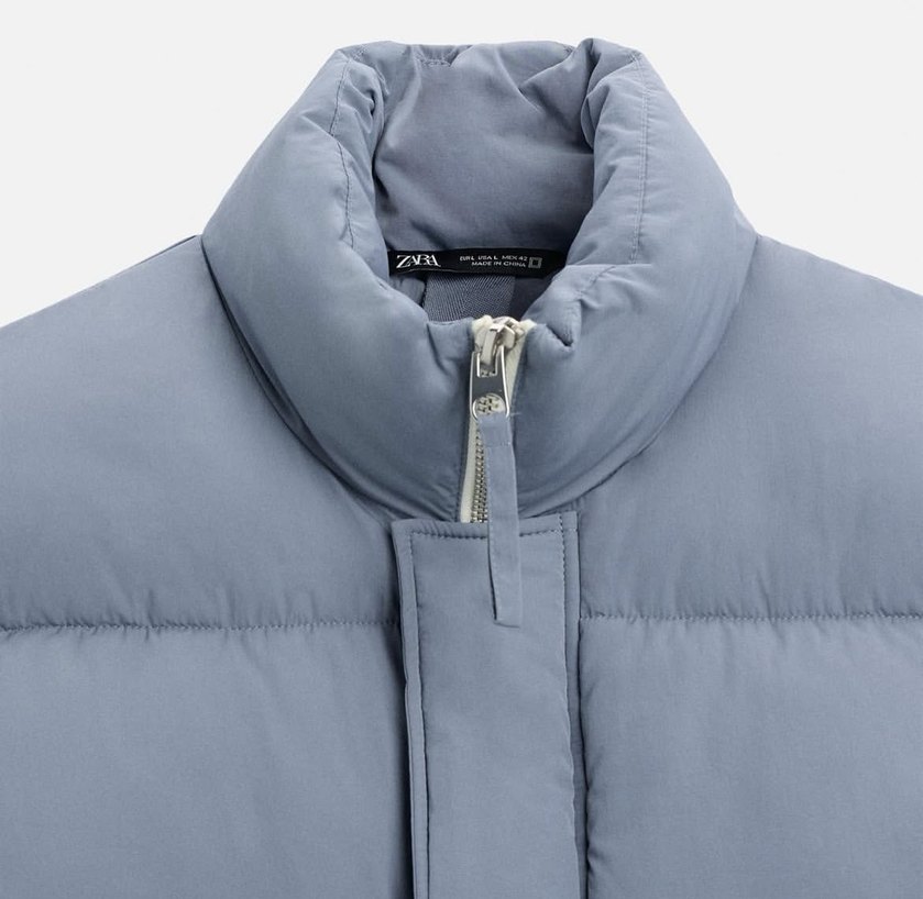 Zara sıfır etiketli orijinal şişme mont - Görsel 2