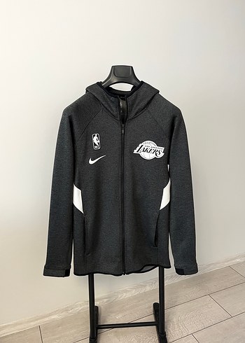 Gri Los Angeles Lakers Nike Kapüşonlu ceket