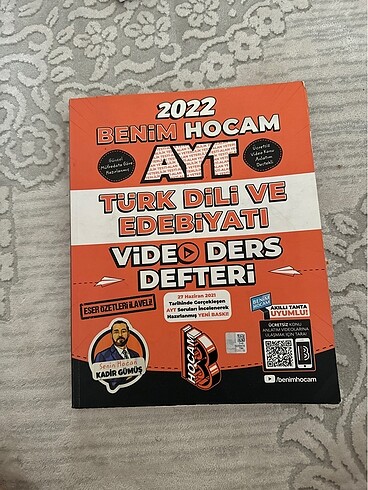 Benim Hocam video ders defteri Edebiyat