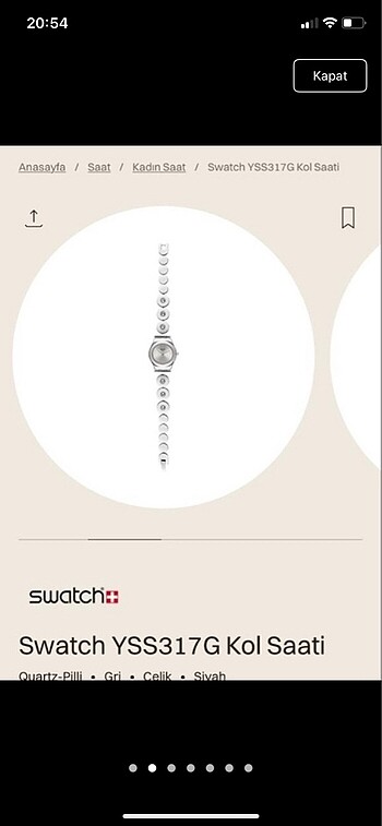 Swatch Sorunsuz
